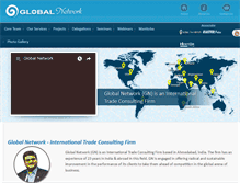 Tablet Screenshot of globalnetworkindia.com